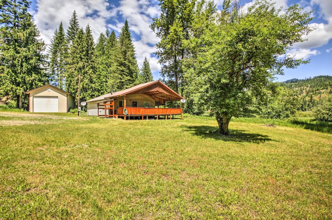 Private 2-Acre Retreat With Mtn Views, Walk To River Saint Maries المظهر الخارجي الصورة
